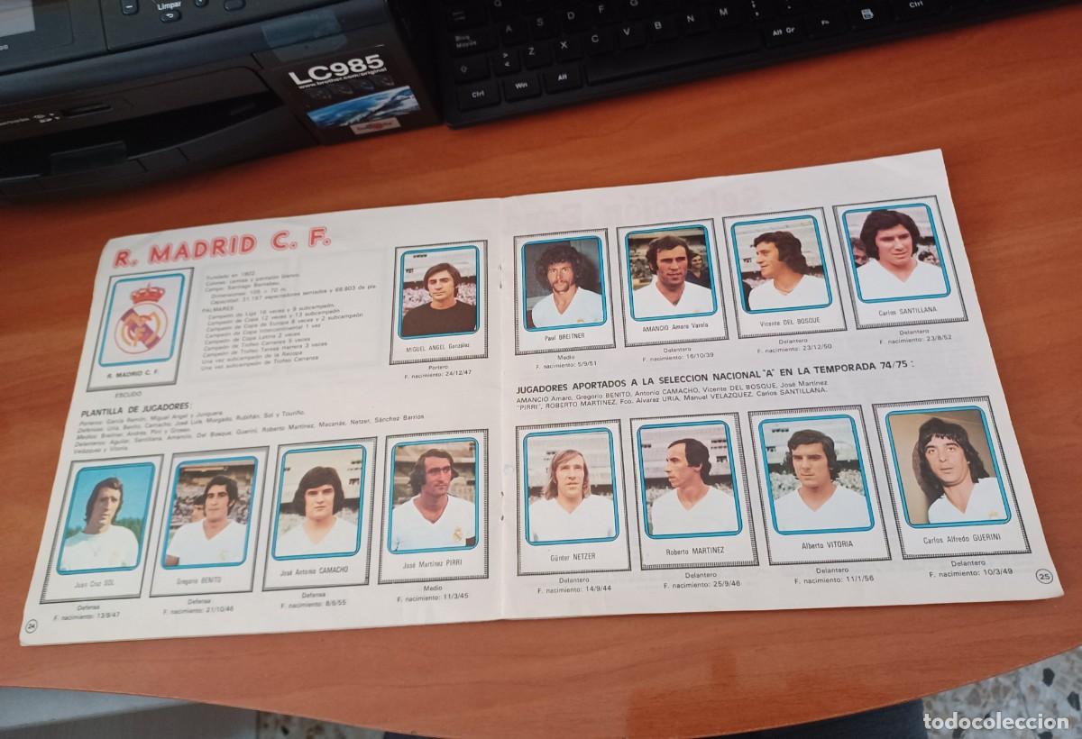 &Aacute;lbum de f&uacute;tbol completo: 75/76 EDICIONES VULCAN0 - Foto 14