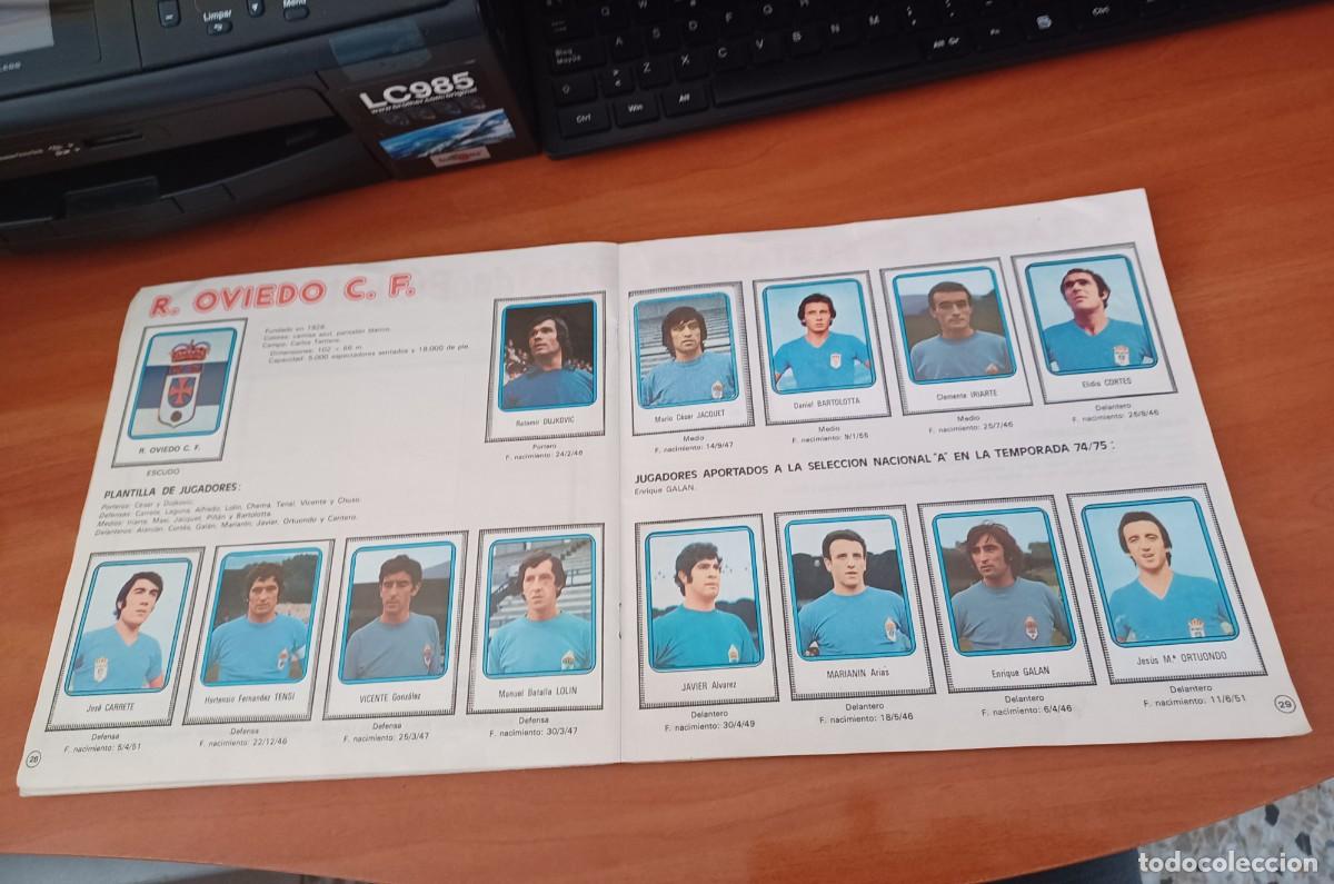 &Aacute;lbum de f&uacute;tbol completo: 75/76 EDICIONES VULCAN0 - Foto 16