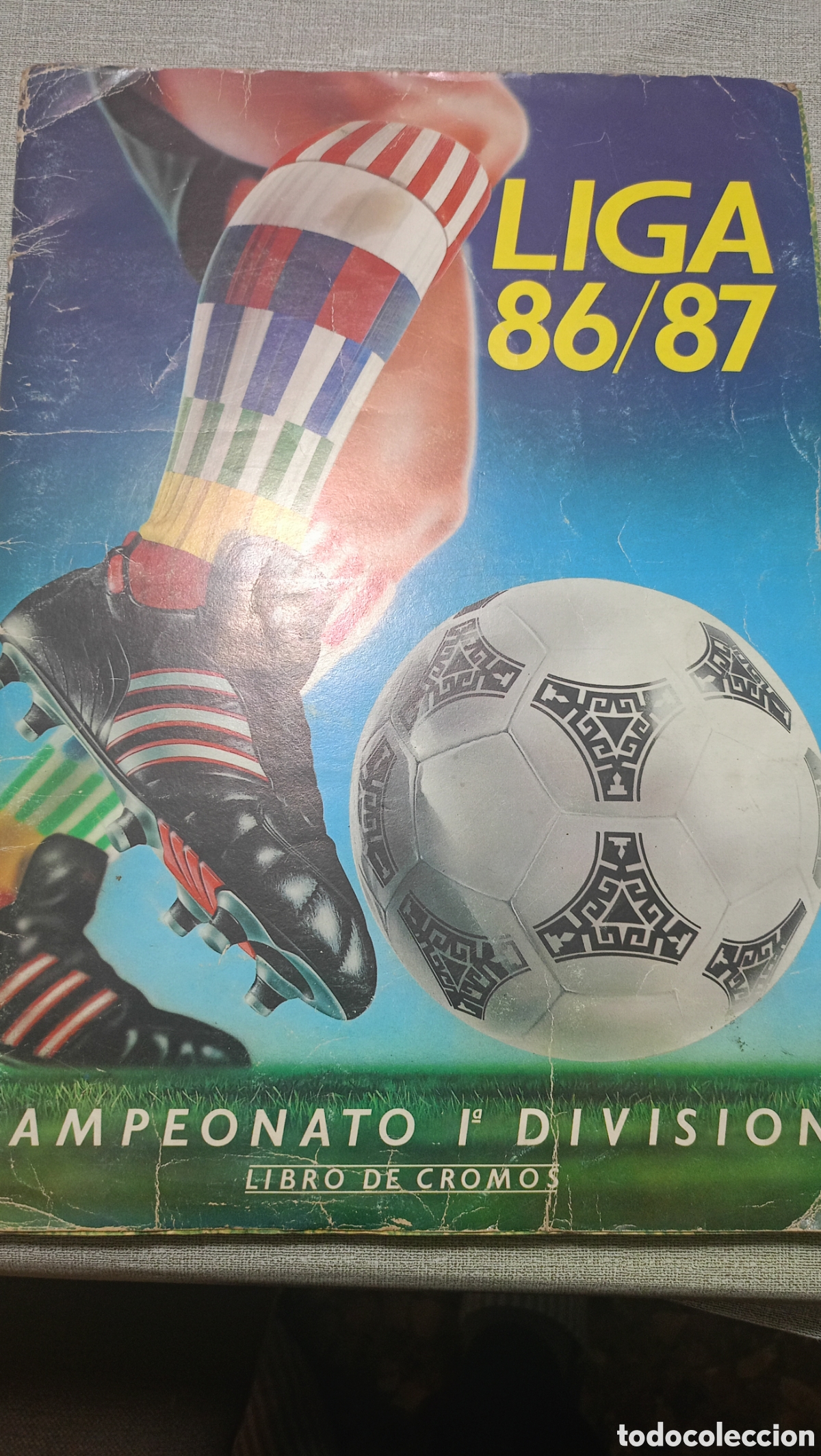 Album de football complet: Album cromos futbol 86/87
