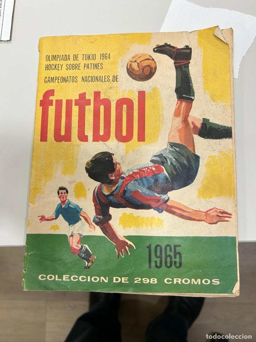 &Aacute;lbum de f&uacute;tbol completo: futbol 1965 ruiz romero buen estado tiene el dificilisimo puzzle