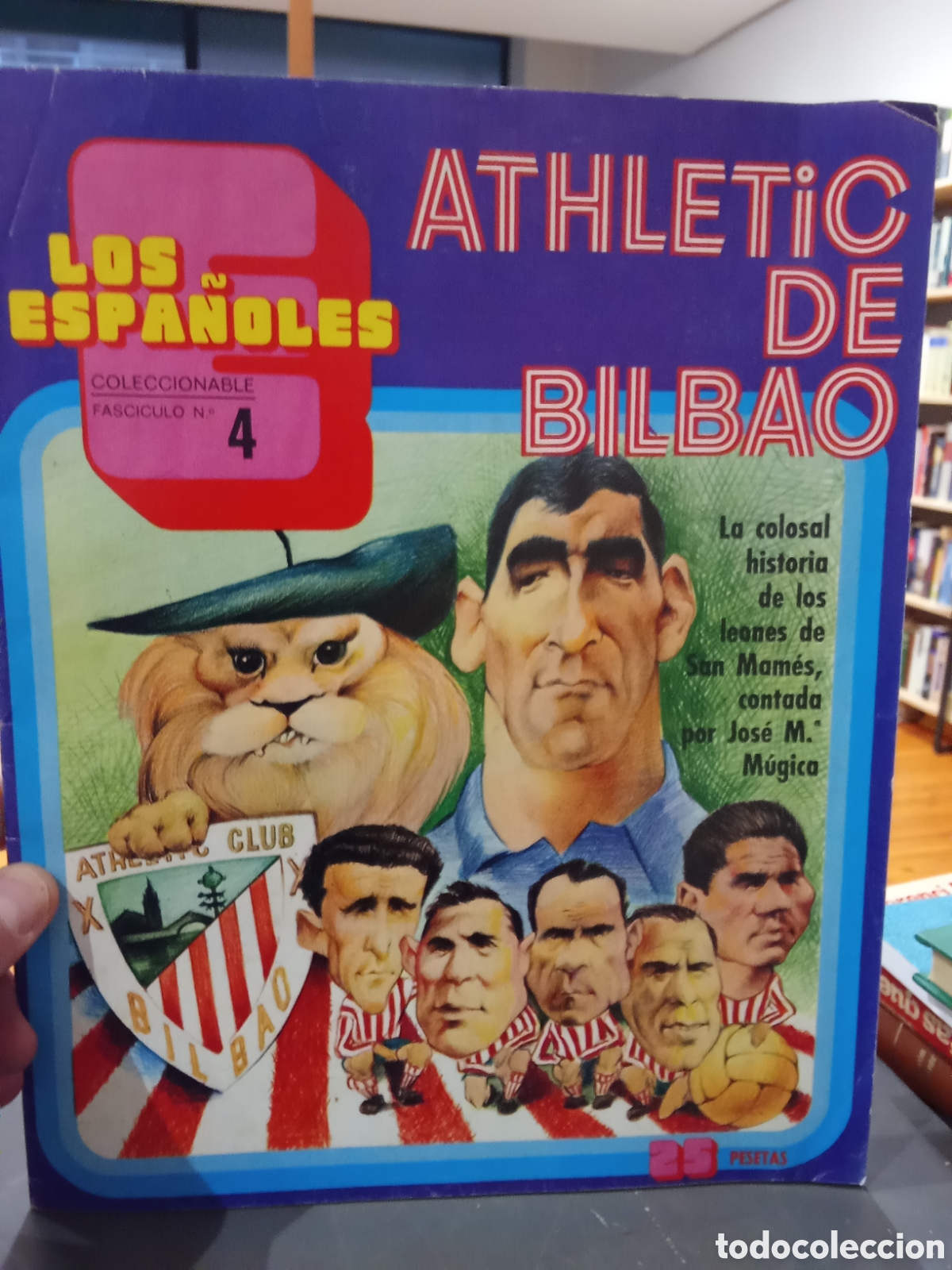 Caderneta de futebol completa: Los espa&ntilde;oles Athletic de Bilbao Fasc&iacute;culo 4