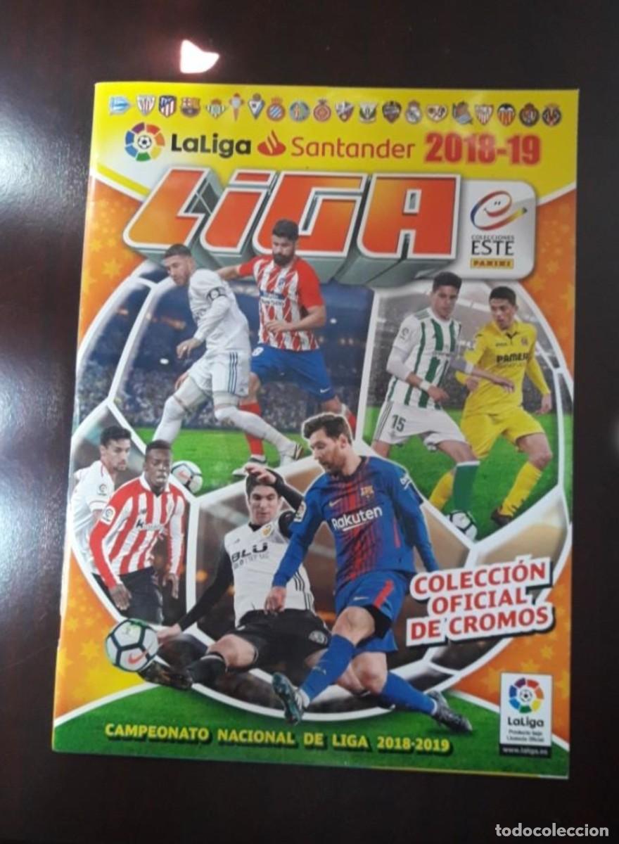 Album de football complet: Album Liga Este temporada 18-19. Nuevo a estrenar, sin cromos pegados (Panini futbol cracks messi)