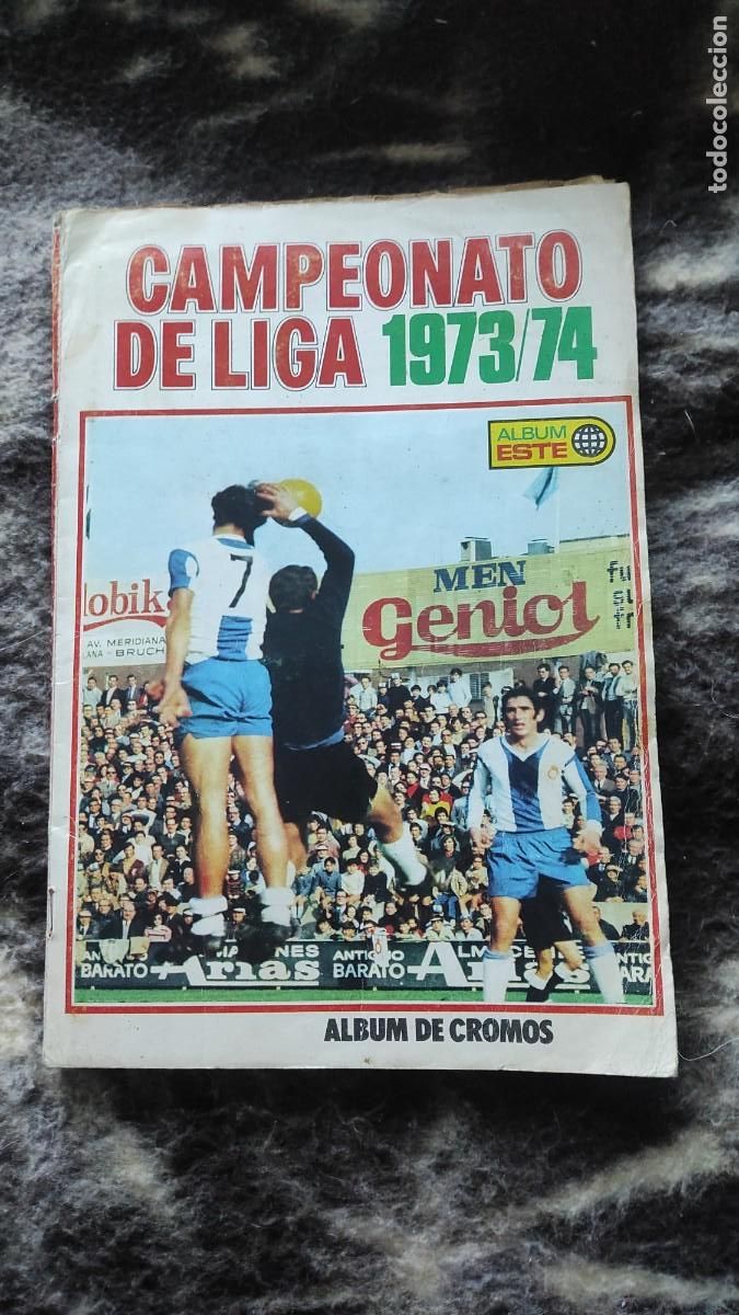 &Aacute;lbum de f&uacute;tbol completo: &Aacute;lbum Campeonato Liga 1973 1974 73 74 . Editorial Este. Completo