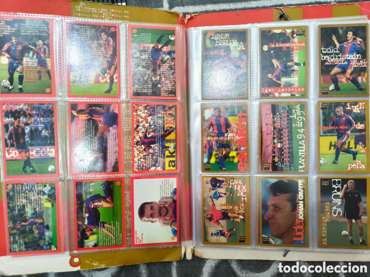 &Aacute;lbum de f&uacute;tbol completo: Colecci&oacute;n Bar&ccedil;a dOr completa - Foto 4