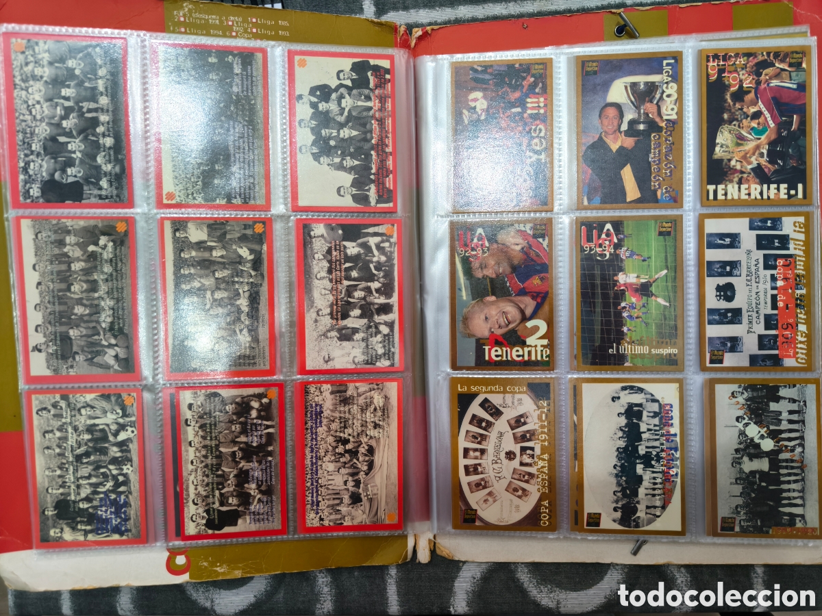 &Aacute;lbum de f&uacute;tbol completo: Colecci&oacute;n Bar&ccedil;a dOr completa - Foto 6