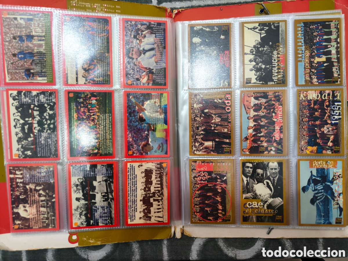 &Aacute;lbum de f&uacute;tbol completo: Colecci&oacute;n Bar&ccedil;a dOr completa - Foto 7