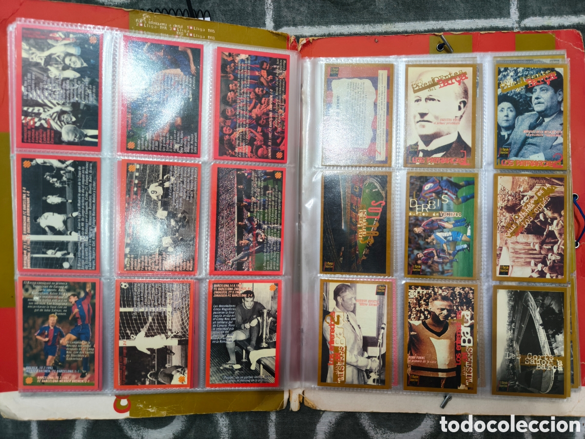 &Aacute;lbum de f&uacute;tbol completo: Colecci&oacute;n Bar&ccedil;a dOr completa - Foto 11