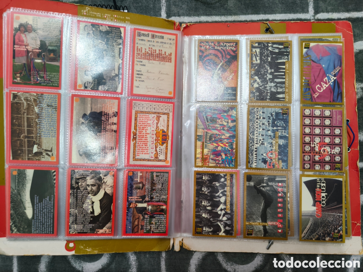 &Aacute;lbum de f&uacute;tbol completo: Colecci&oacute;n Bar&ccedil;a dOr completa - Foto 12