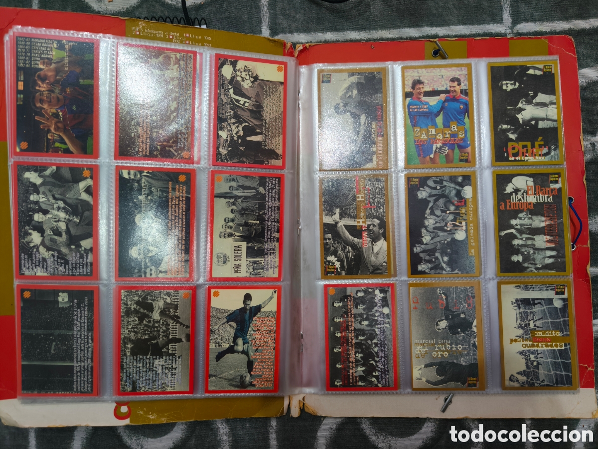 &Aacute;lbum de f&uacute;tbol completo: Colecci&oacute;n Bar&ccedil;a dOr completa - Foto 13