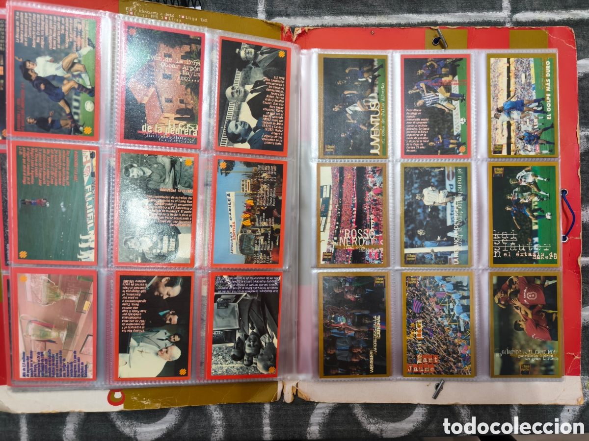 &Aacute;lbum de f&uacute;tbol completo: Colecci&oacute;n Bar&ccedil;a dOr completa - Foto 16