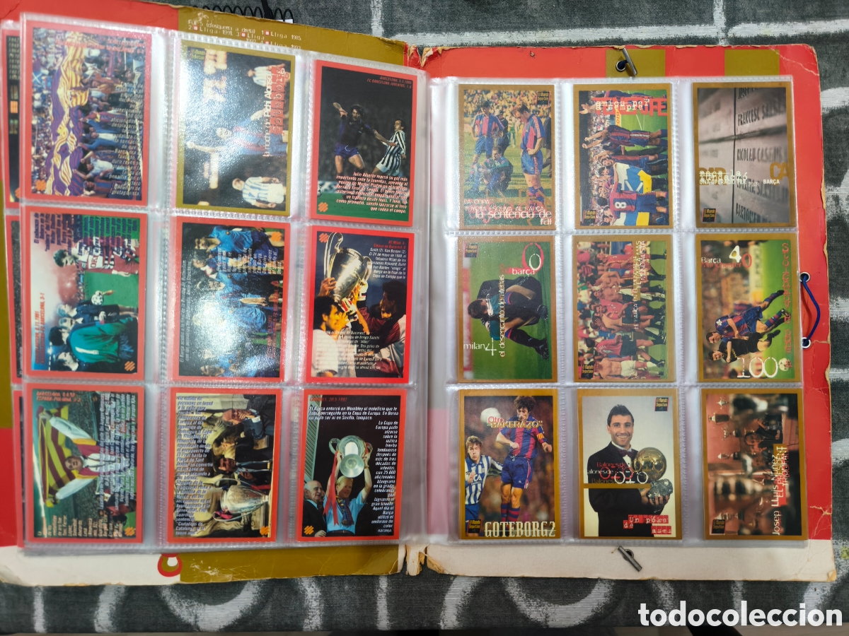 &Aacute;lbum de f&uacute;tbol completo: Colecci&oacute;n Bar&ccedil;a dOr completa - Foto 17