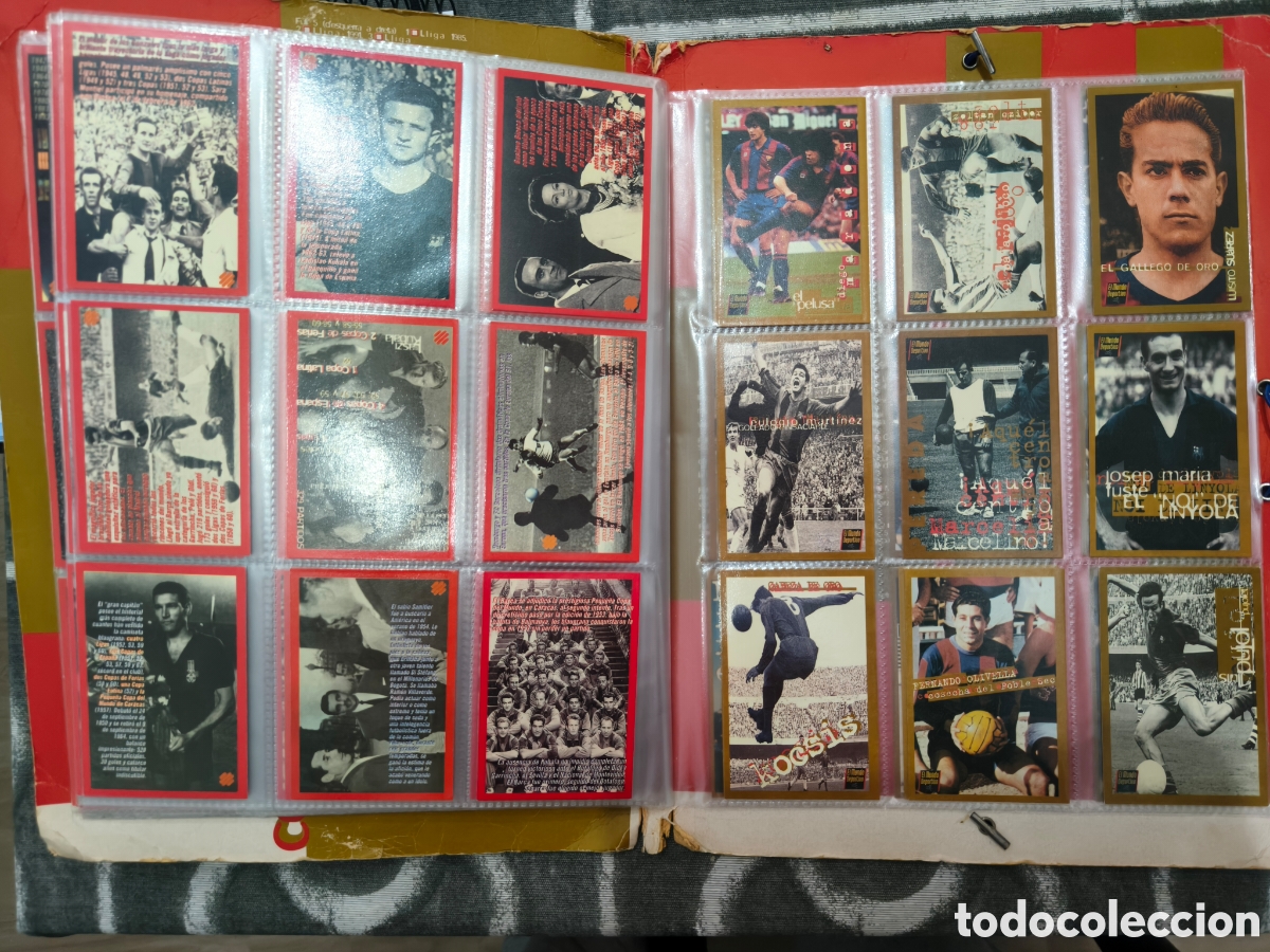 &Aacute;lbum de f&uacute;tbol completo: Colecci&oacute;n Bar&ccedil;a dOr completa - Foto 21