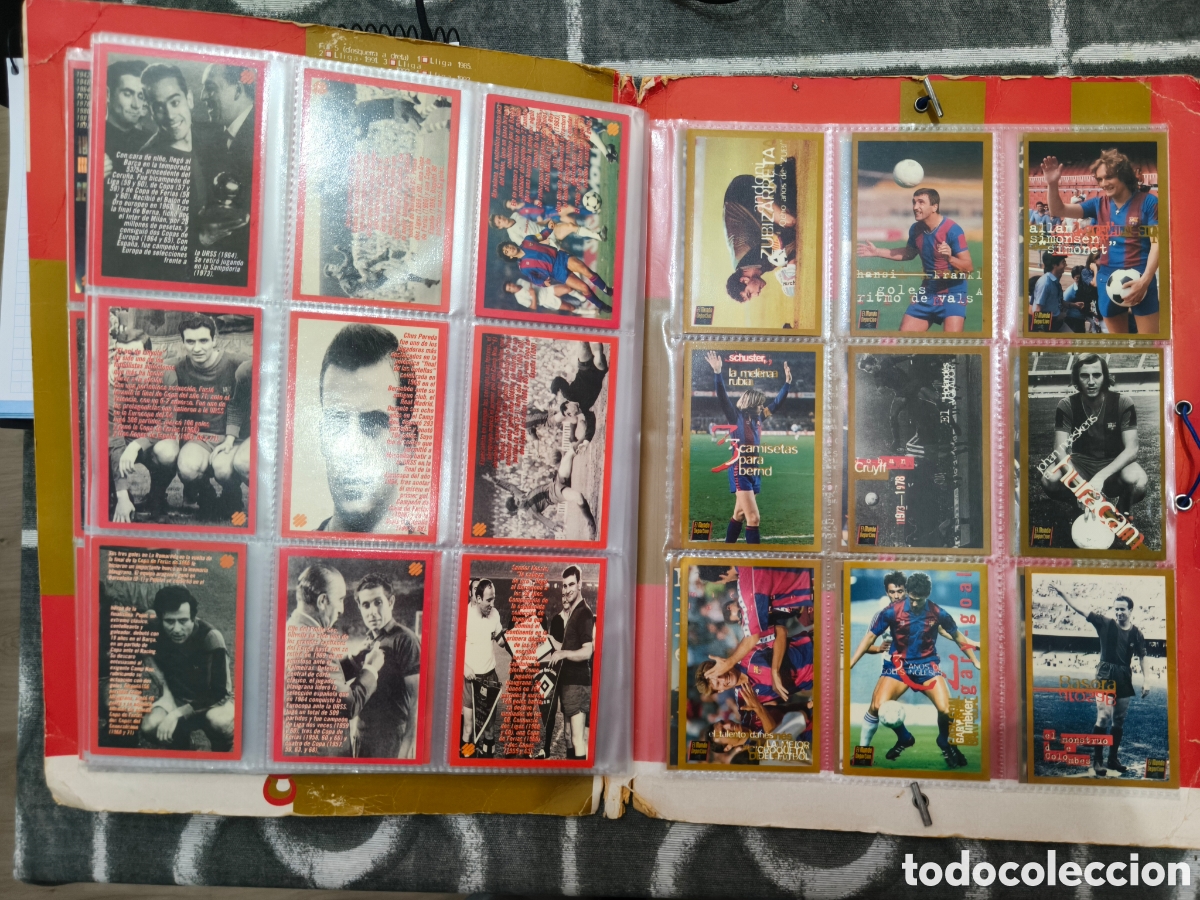 &Aacute;lbum de f&uacute;tbol completo: Colecci&oacute;n Bar&ccedil;a dOr completa - Foto 22