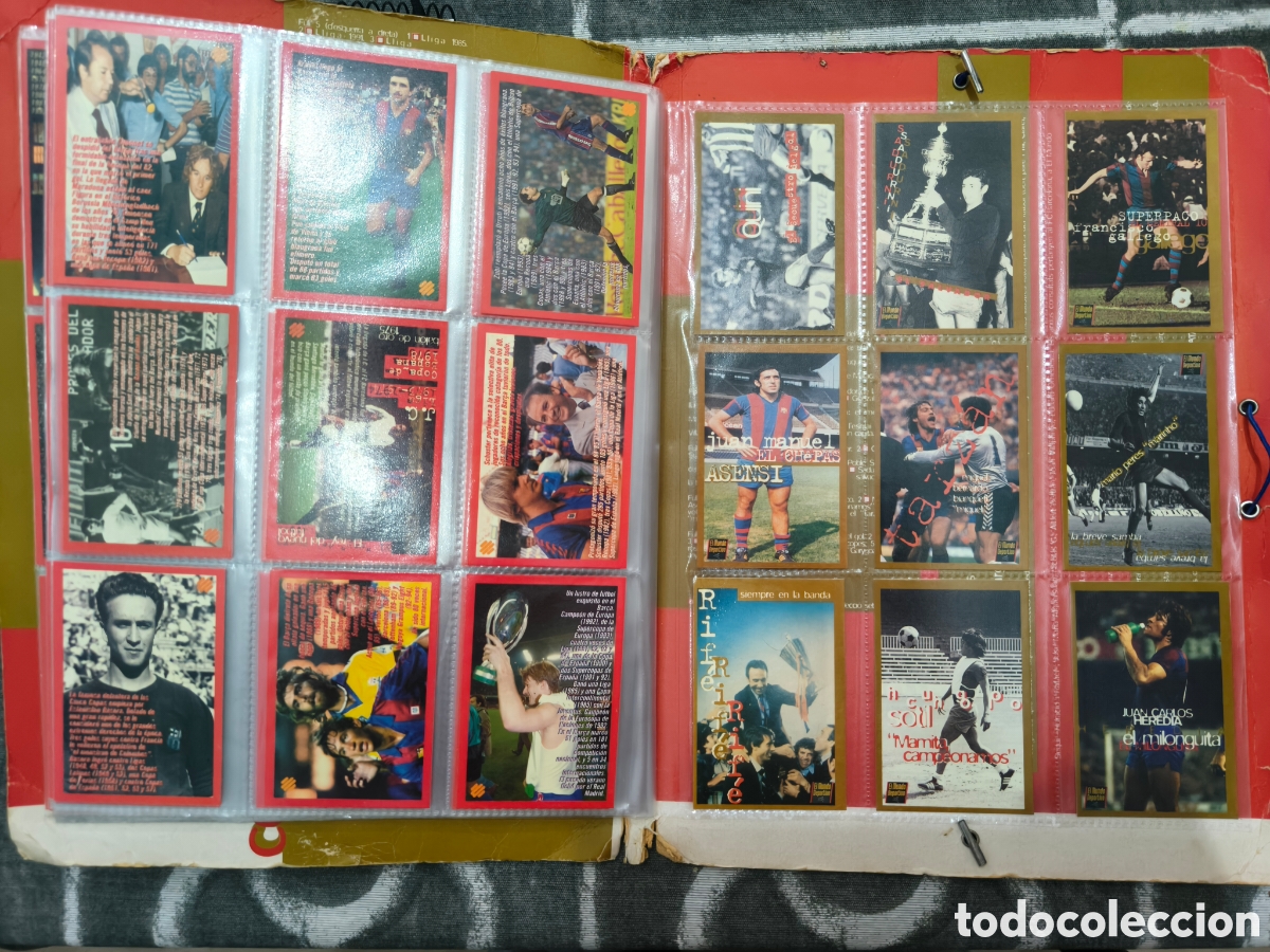 &Aacute;lbum de f&uacute;tbol completo: Colecci&oacute;n Bar&ccedil;a dOr completa - Foto 23