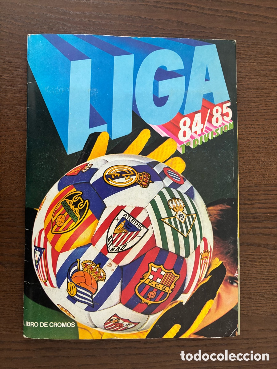 &Aacute;lbum de f&uacute;tbol completo: ALBUM FUTBOL LIGA ESTE 84-85 COMPLETO 1984-1985 CON 427 CROMOS TODOS LOS EDITADOS MENOS 1