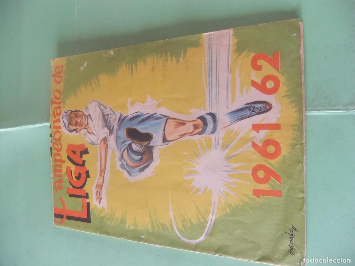 &Aacute;lbum de f&uacute;tbol completo: CAMPEONATO DE LIGA1961-1962 COMPLETO DISGRA