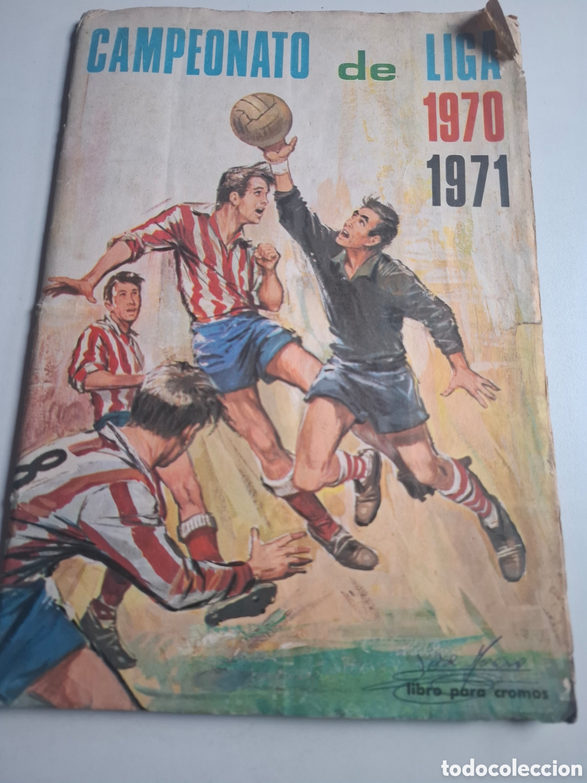 &Aacute;lbum de f&uacute;tbol completo: Album de f&uacute;tbol campeonato de liga 1970-1971