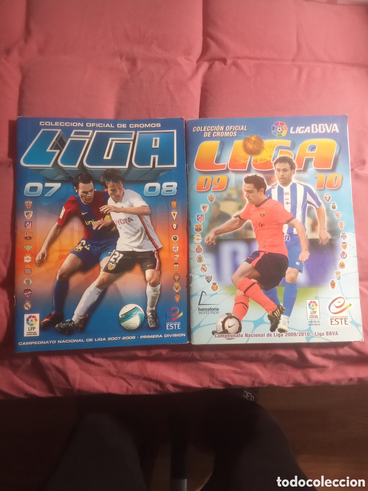 &Aacute;lbum de f&uacute;tbol completo: &Aacute;lbumes de f&uacute;tbol,liga 07/08 (09 010)