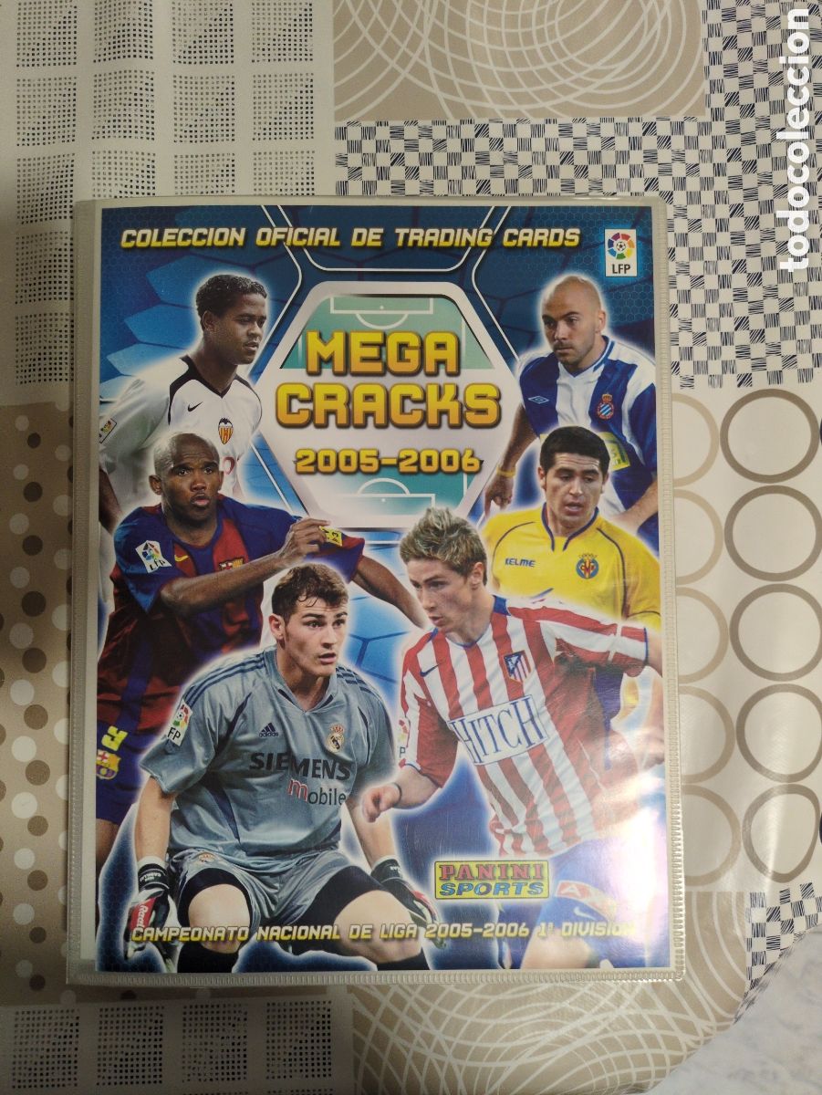 &Aacute;lbum de f&uacute;tbol completo: Megacracks 2005 - 2006 Album Completo incluye Messi