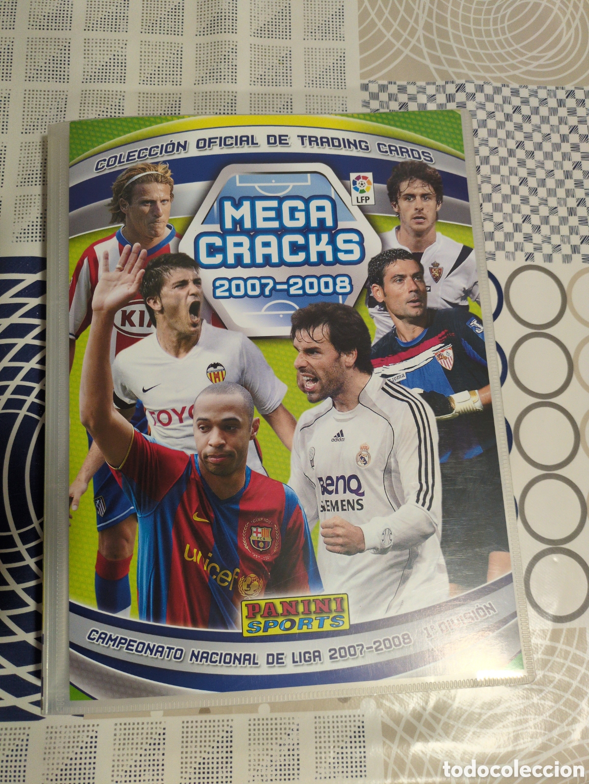 &Aacute;lbum de f&uacute;tbol completo: Megacracks 2007 - 2008 Album Completo incluye Messi