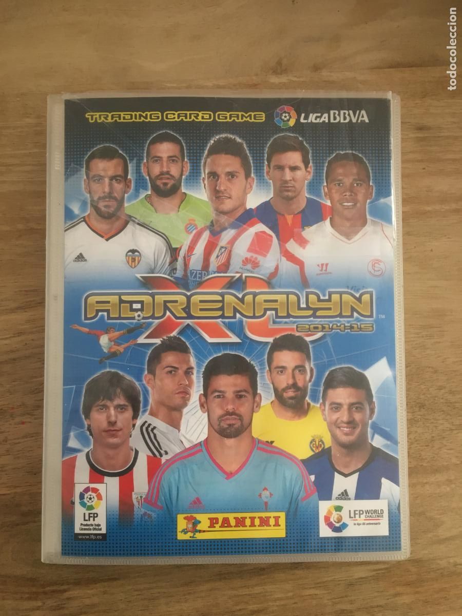 Album de football complet: adrenalyn 2014 2015 14 15 panini album cromos casi completo 557 cromos