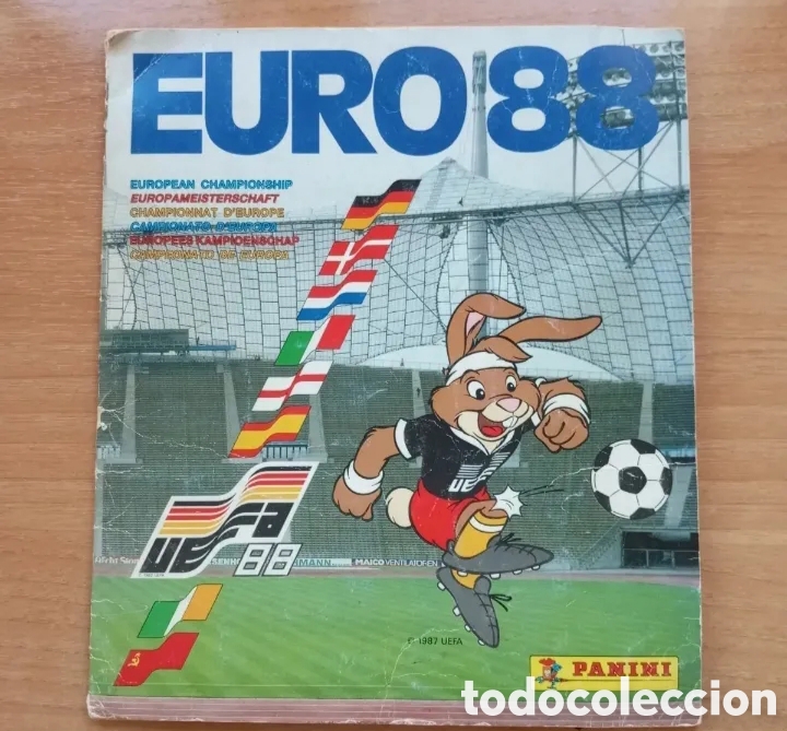 &Aacute;lbum de f&uacute;tbol completo: &Aacute;lbum completo Euro 1988