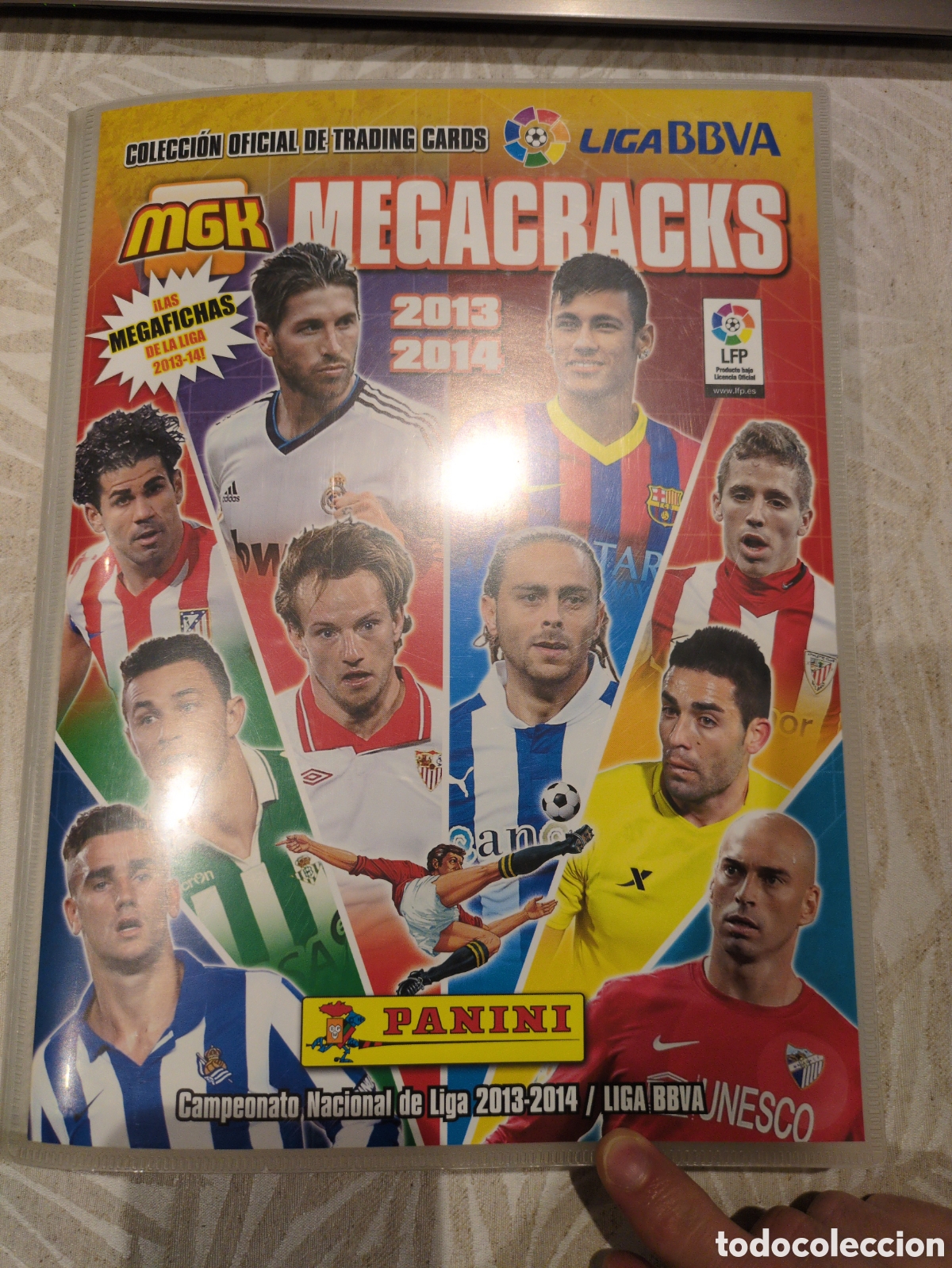 &Aacute;lbum de f&uacute;tbol completo: Megacraks 2013 2014 Album Completo incluye Messi