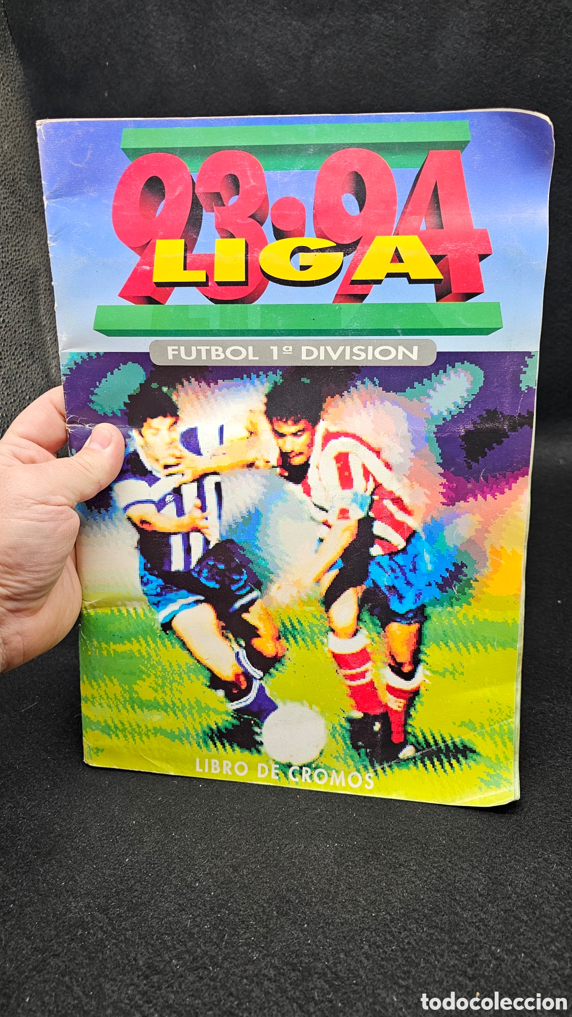 Album de football complet: &Aacute;lbum completo de cromos de f&uacute;tbol liga 93 / 94