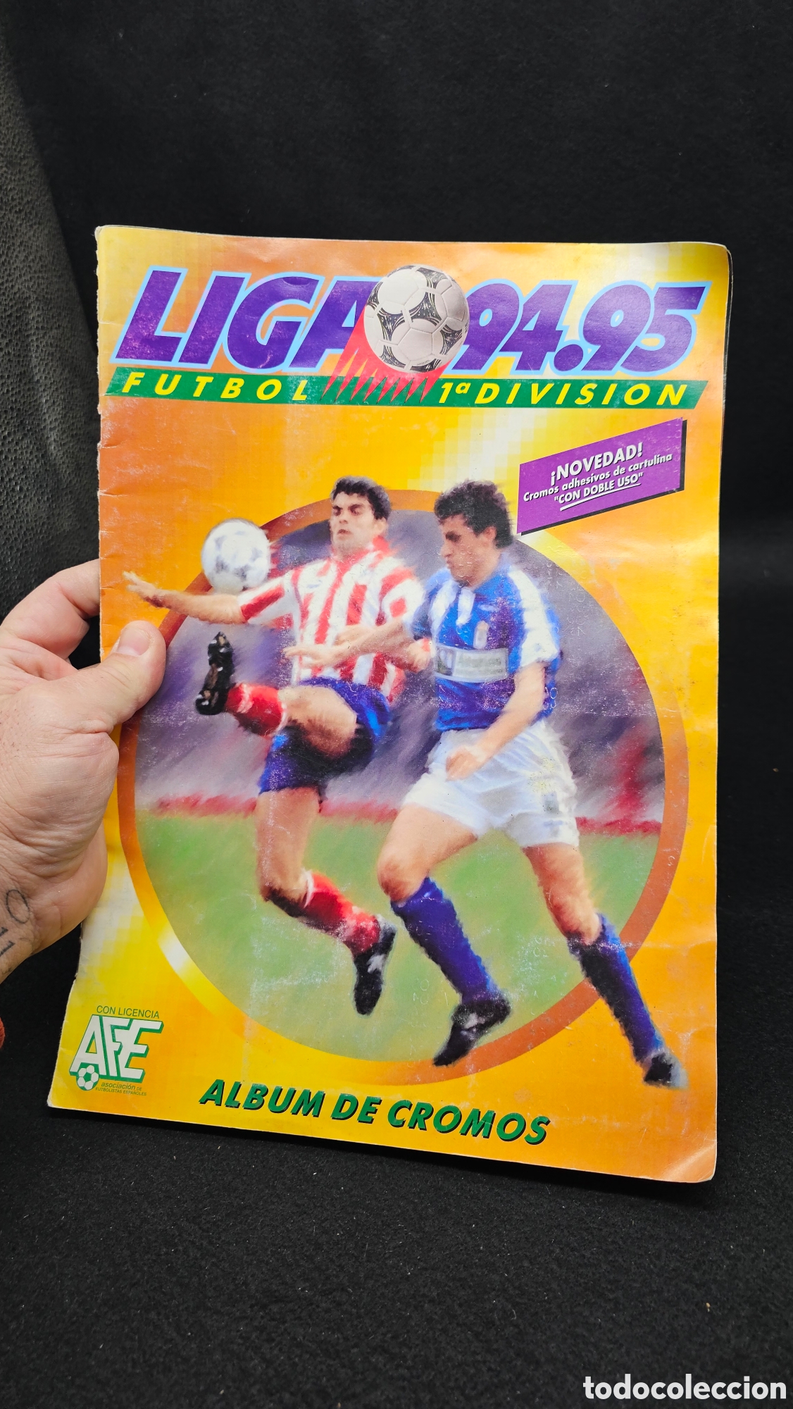 &Aacute;lbum de f&uacute;tbol completo: &Aacute;lbum completo de cromos de f&uacute;tbol liga 94 / 95
