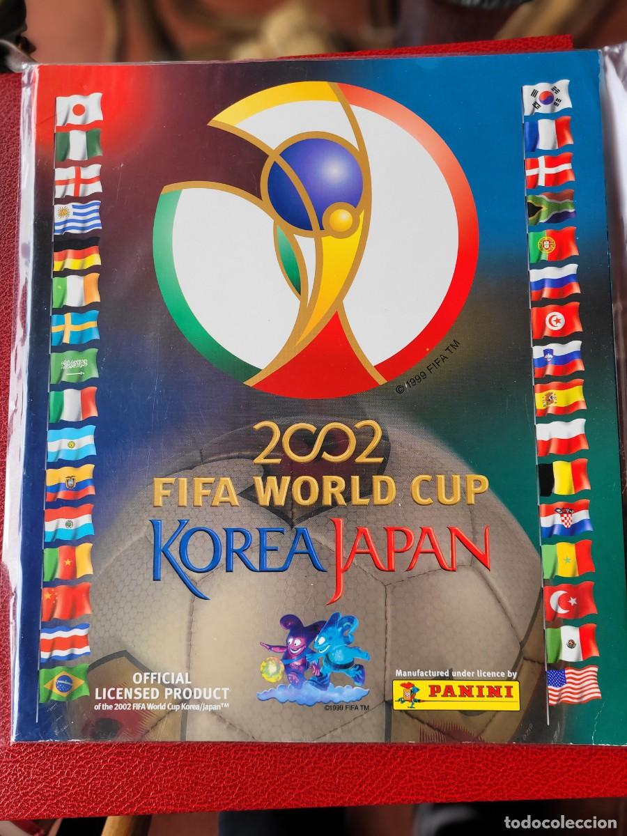 Album de football complet: FIFA WORLD CUP KOREA 2002 JAPAN PANINI - MUNDIAL COLECCI&Oacute;N COMPLETA SIN PEGAR + &Aacute;LBUM Y SOBRE