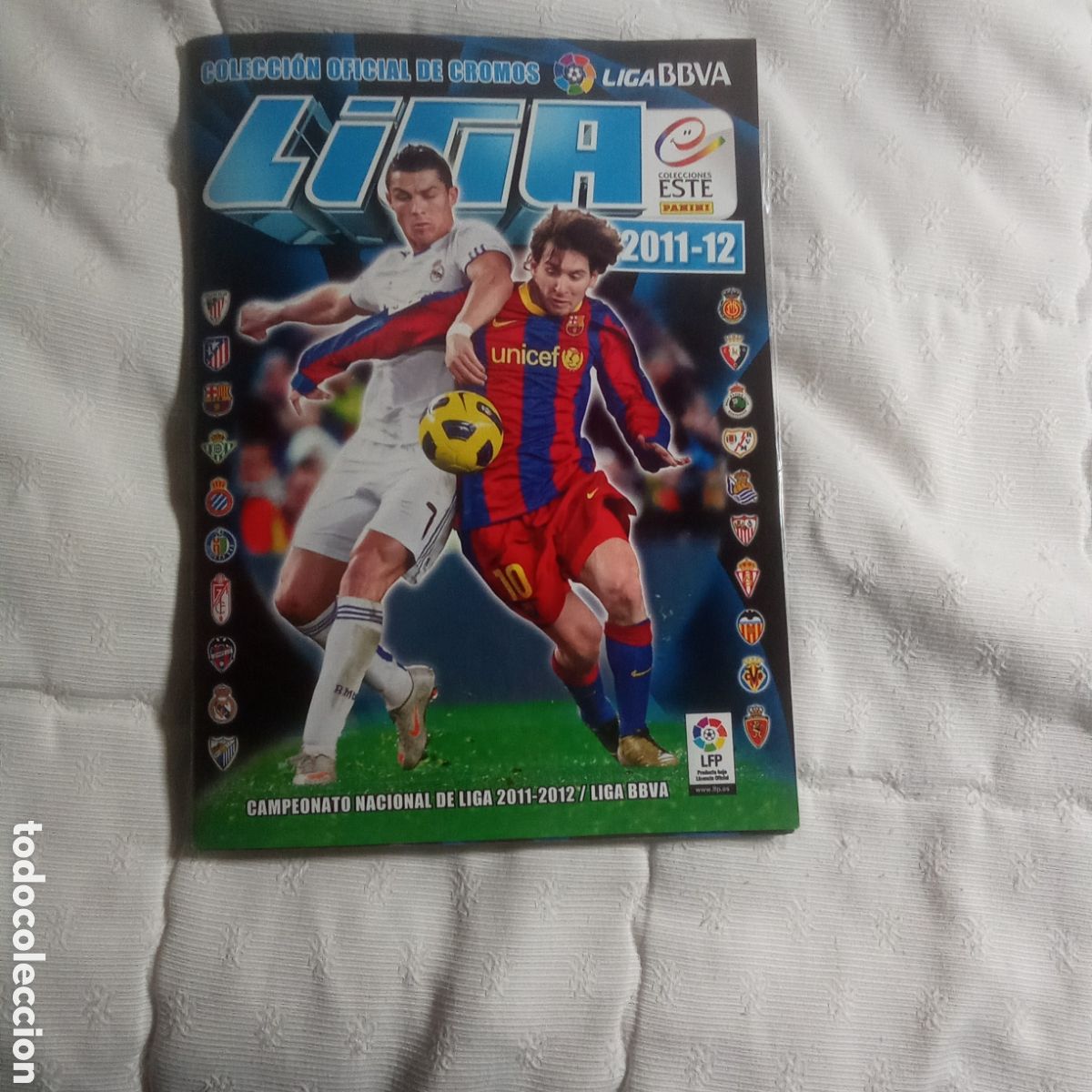 Caderneta de futebol completa: Album liga 2011/2012 completo total plancha