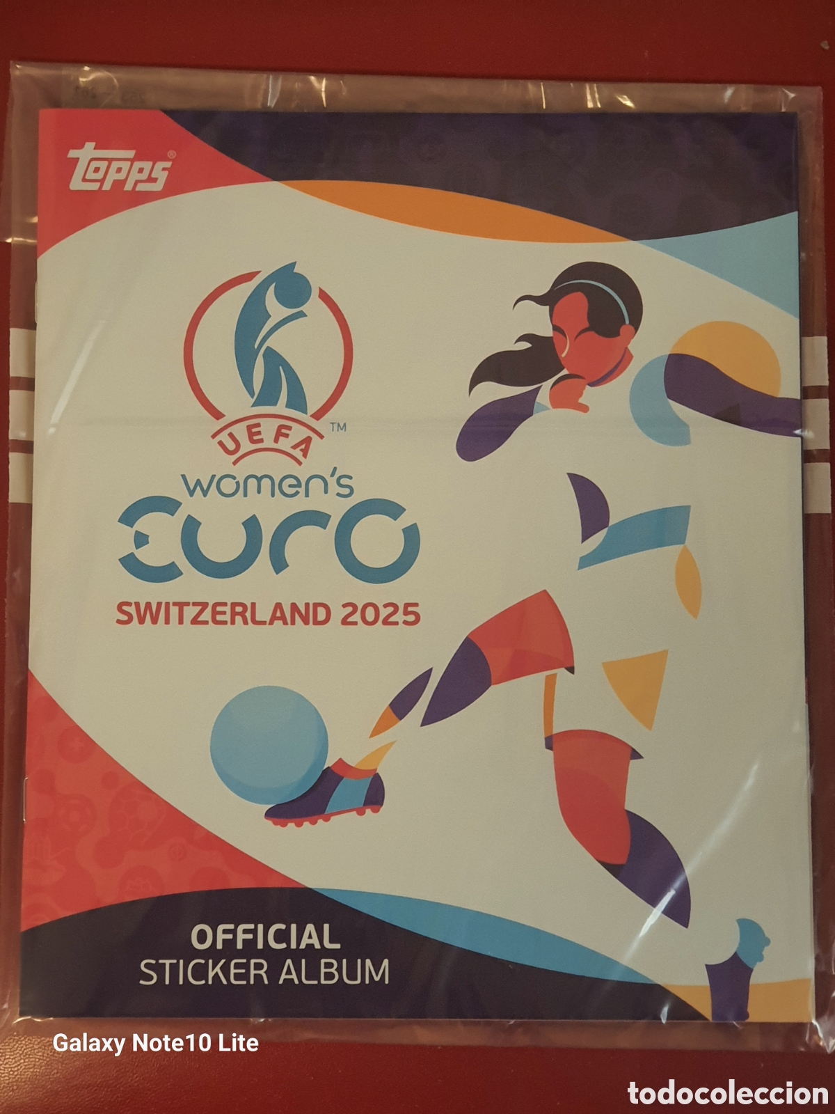 &Aacute;lbum de f&uacute;tbol completo: TOPPS WOMENS EURO 2025 COLECCION COMPLETA ALBUM PLANCHA Y 308 CROMOS SIN PEGAR