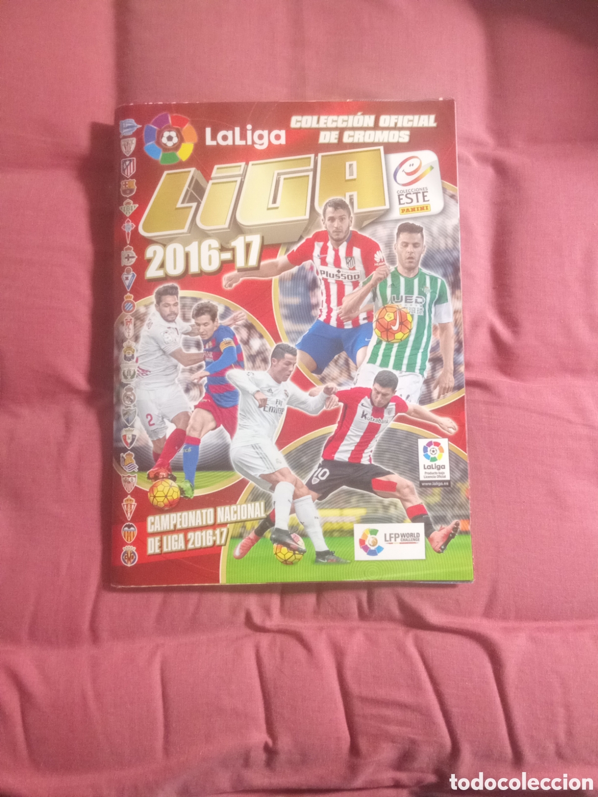 &Aacute;lbum de f&uacute;tbol completo: Album liga 2016/17 chicles,mercado invierno toda la edici&oacute;n