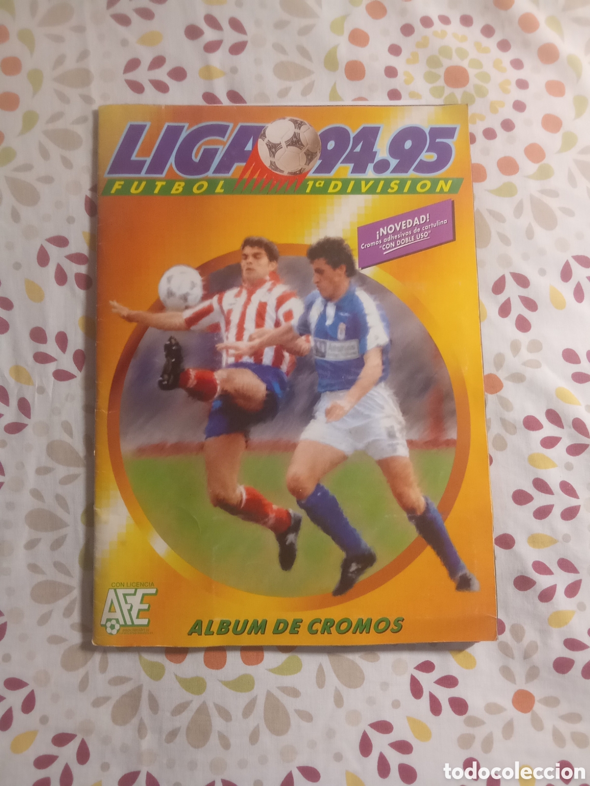 &Aacute;lbum de f&uacute;tbol completo: Album liga 94 95 completo