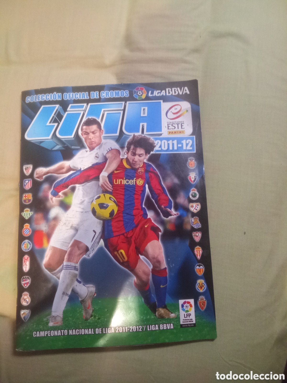 &Aacute;lbum de f&uacute;tbol completo: Album liga 2011/12 ediciones este completo