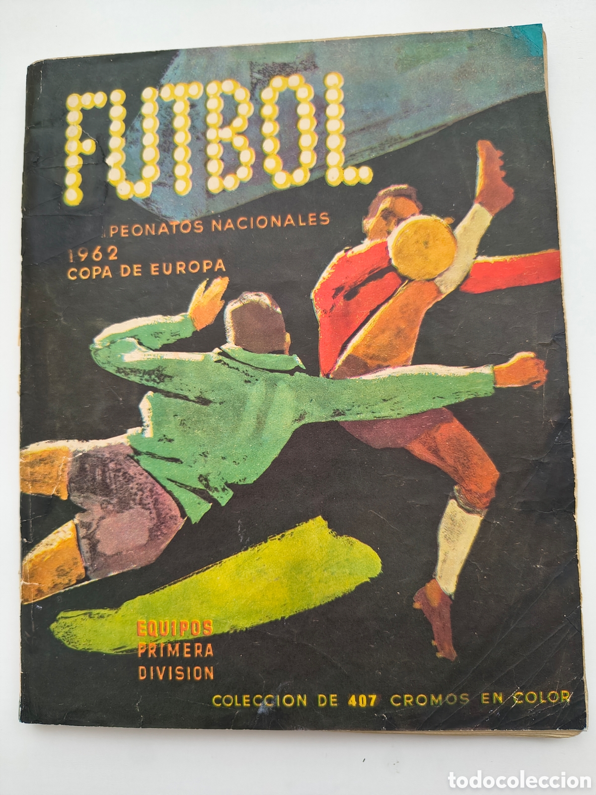 &Aacute;lbum de f&uacute;tbol completo: &Aacute;lbum F&uacute;tbol 1962-1963, completo, editorial Ruiz Romero.