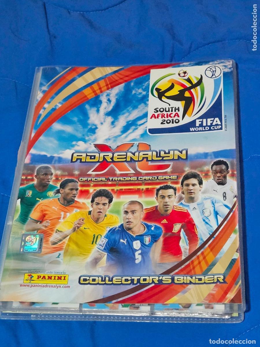 &Aacute;lbum de f&uacute;tbol completo: COLECCION COMPLETA BASICA ADRENALYN XL MUNDIAL SOUTH AFRICA 2010 ( 250 FICHAS )