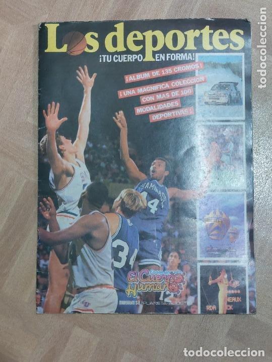 &Aacute;lbum de f&uacute;tbol completo: &Aacute;LBUM COMPLETO &Eacute;RASE UNA VEZ EL CUERPO HUMANO - LOS DEPORTES - PLANETA AGOSTINI