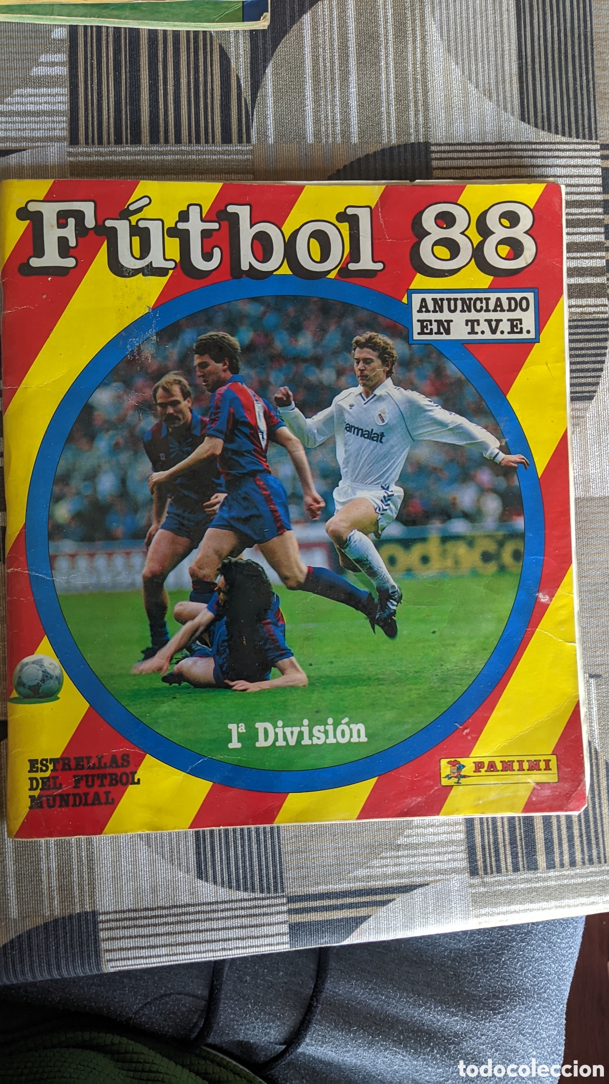 &Aacute;lbum de f&uacute;tbol completo: Album Panini F&uacute;tbol 88 completo