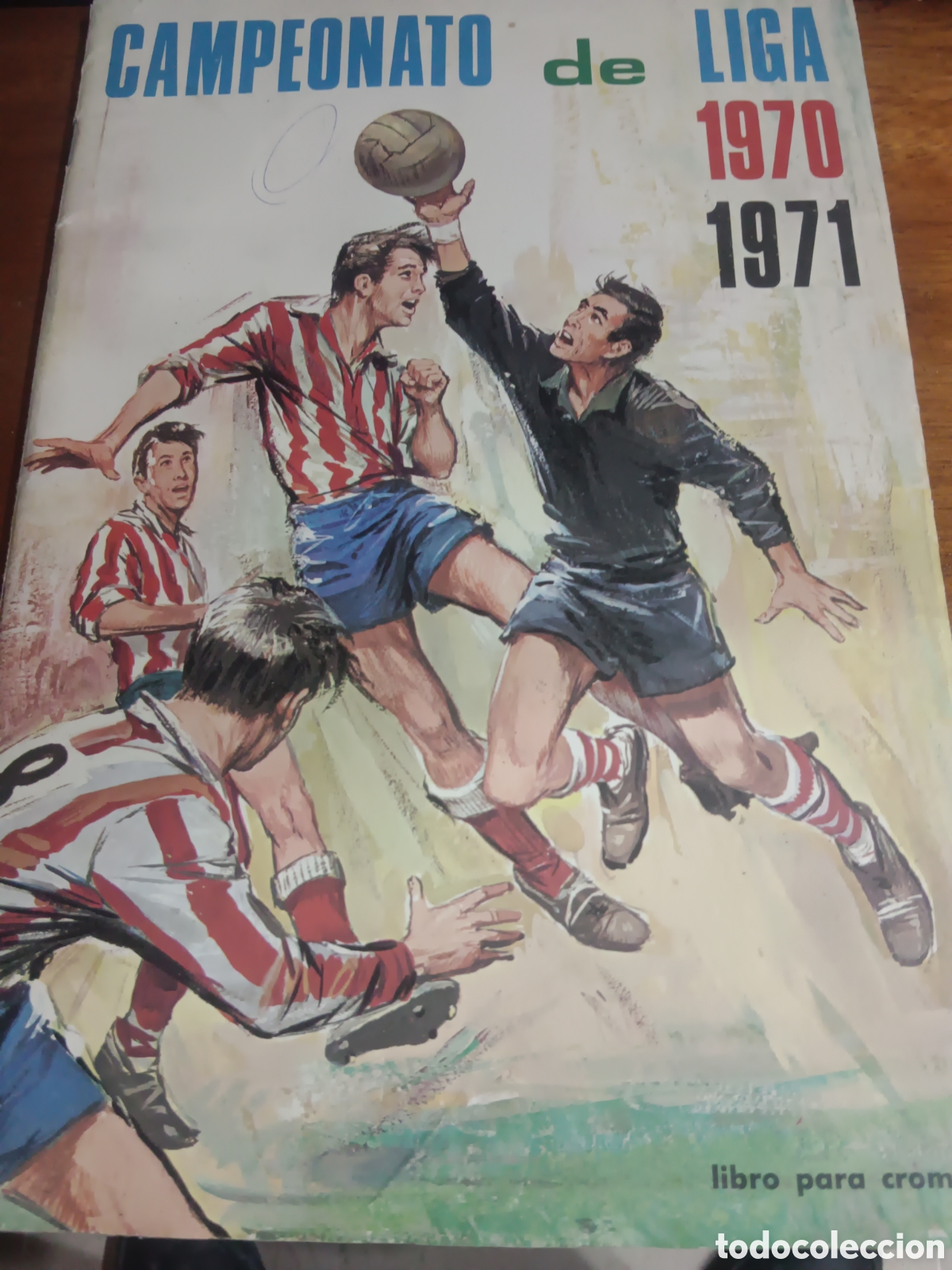 &Aacute;lbum de f&uacute;tbol completo: A&ntilde;o 1970-71 completo