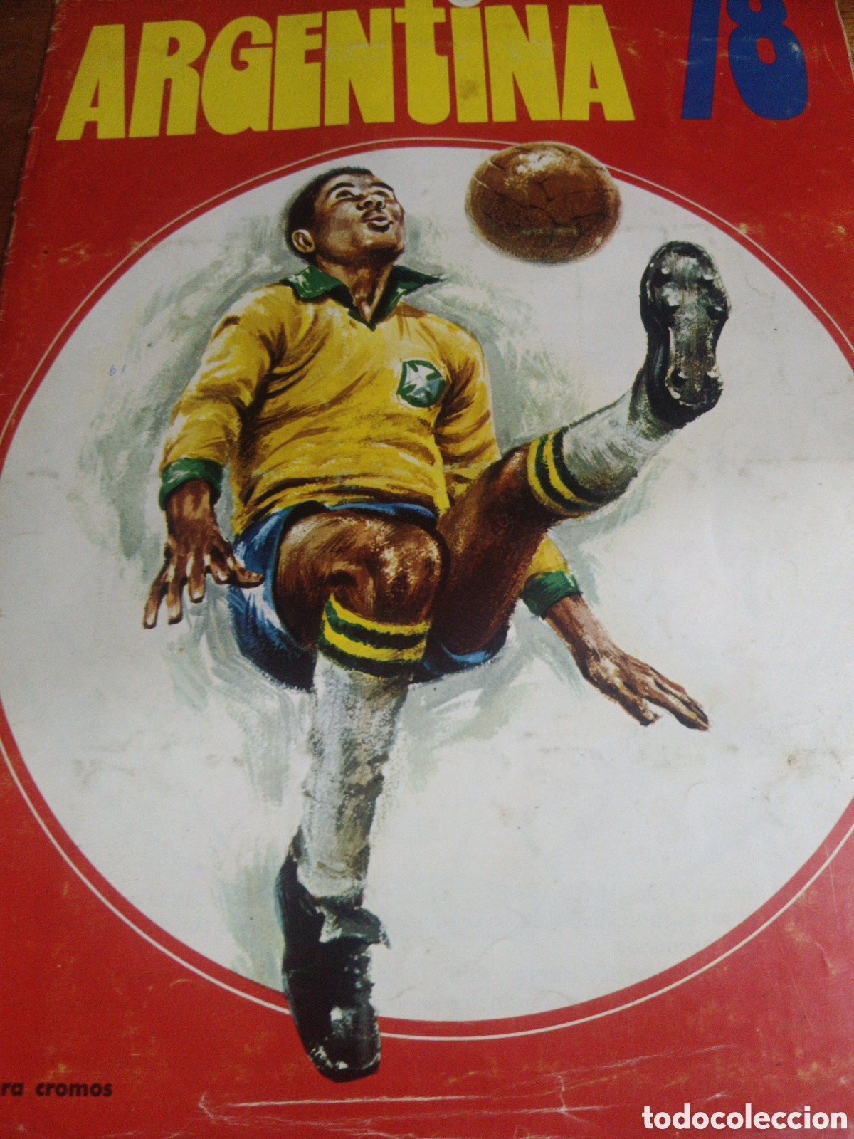 &Aacute;lbum de f&uacute;tbol completo: A&ntilde;o 78 album completo