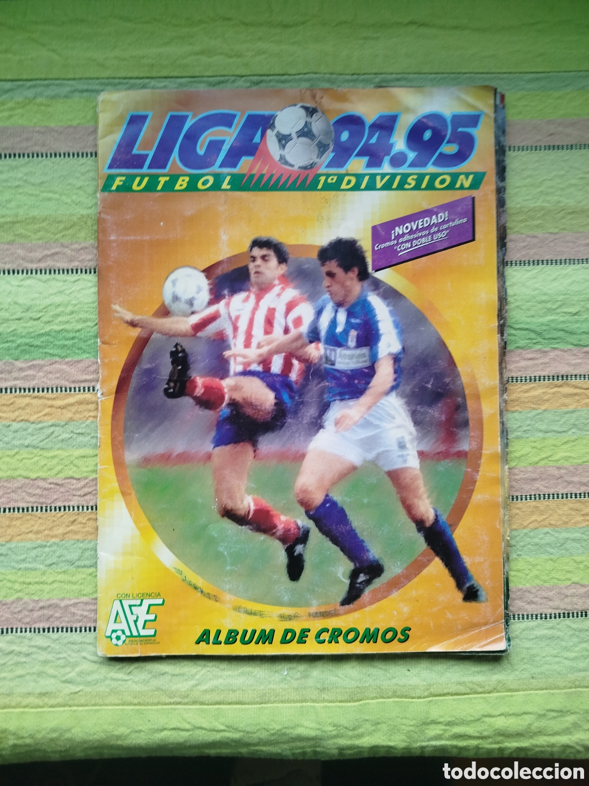 &Aacute;lbum de f&uacute;tbol completo: ALBUM COMPLETO LIGA ESTE 94-95