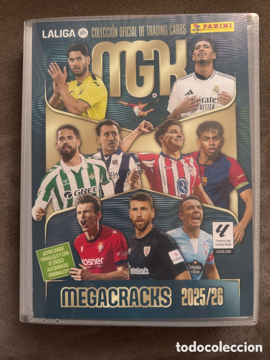 &Aacute;lbum de f&uacute;tbol completo: &Aacute;LBUM CROMOS 2025-26