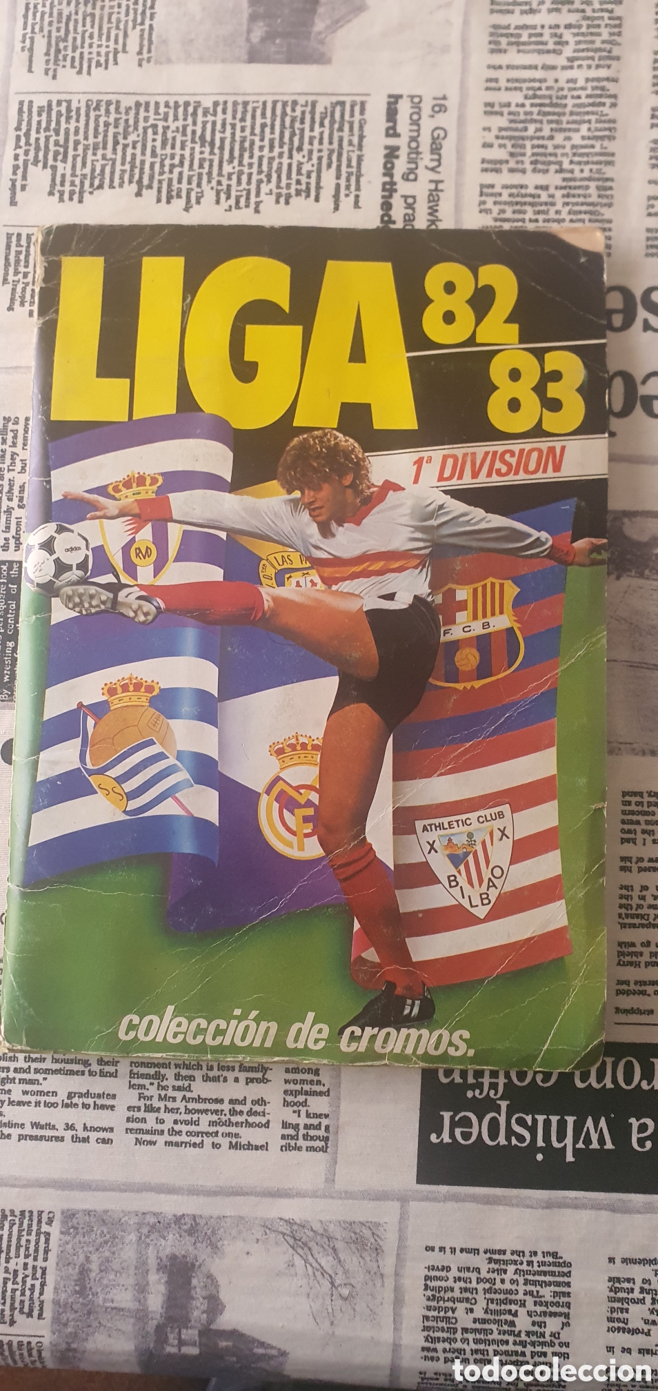 &Aacute;lbum de f&uacute;tbol completo: Album de cromos de f&uacute;tbol de la liga 82 83 Ediciones Este