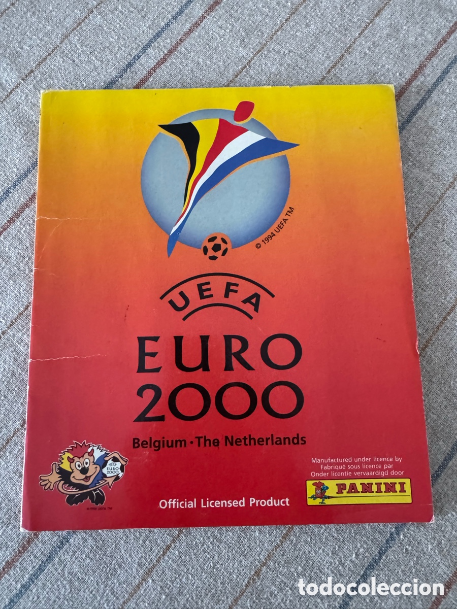 &Aacute;lbum de f&uacute;tbol completo: Panini - Album completo euro 2000 B&eacute;lgica y Pa&iacute;ses Bajos