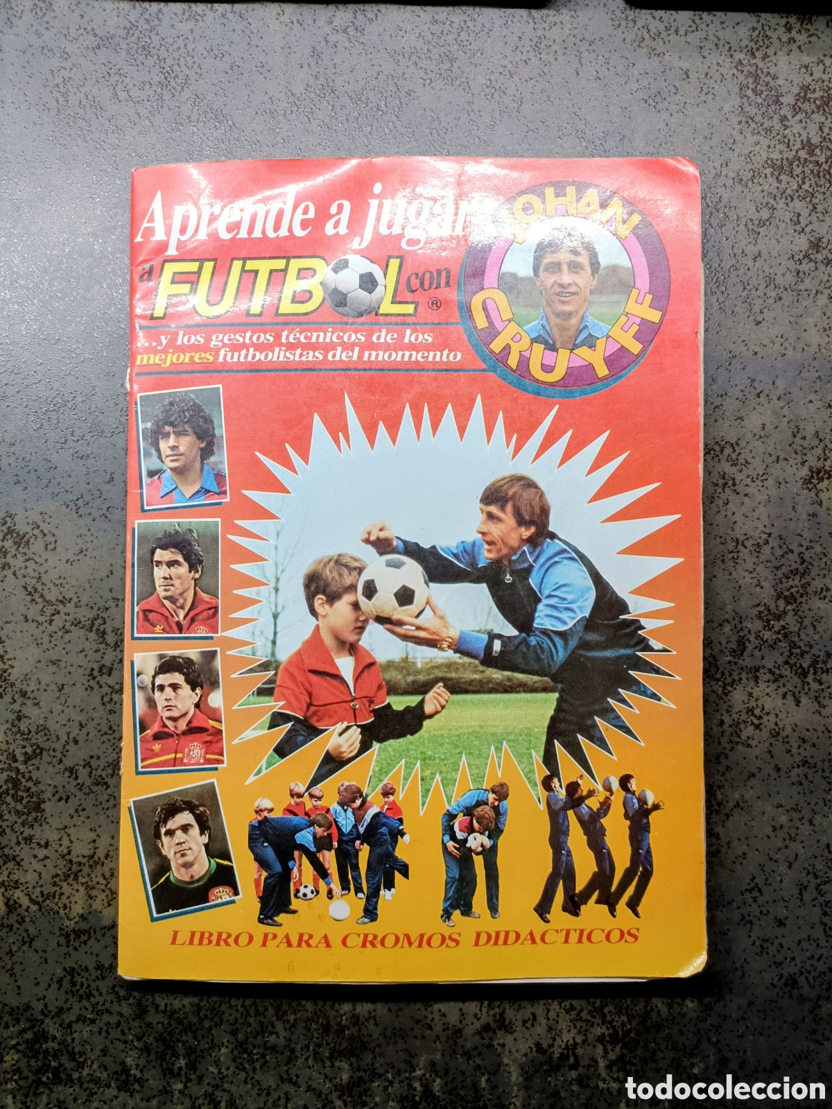 &Aacute;lbum de f&uacute;tbol completo: ALBUM COMPLETO APRENDE A JUGAR CON CRUYFF GEPRODESA CON LOS 20 DE MARADONA