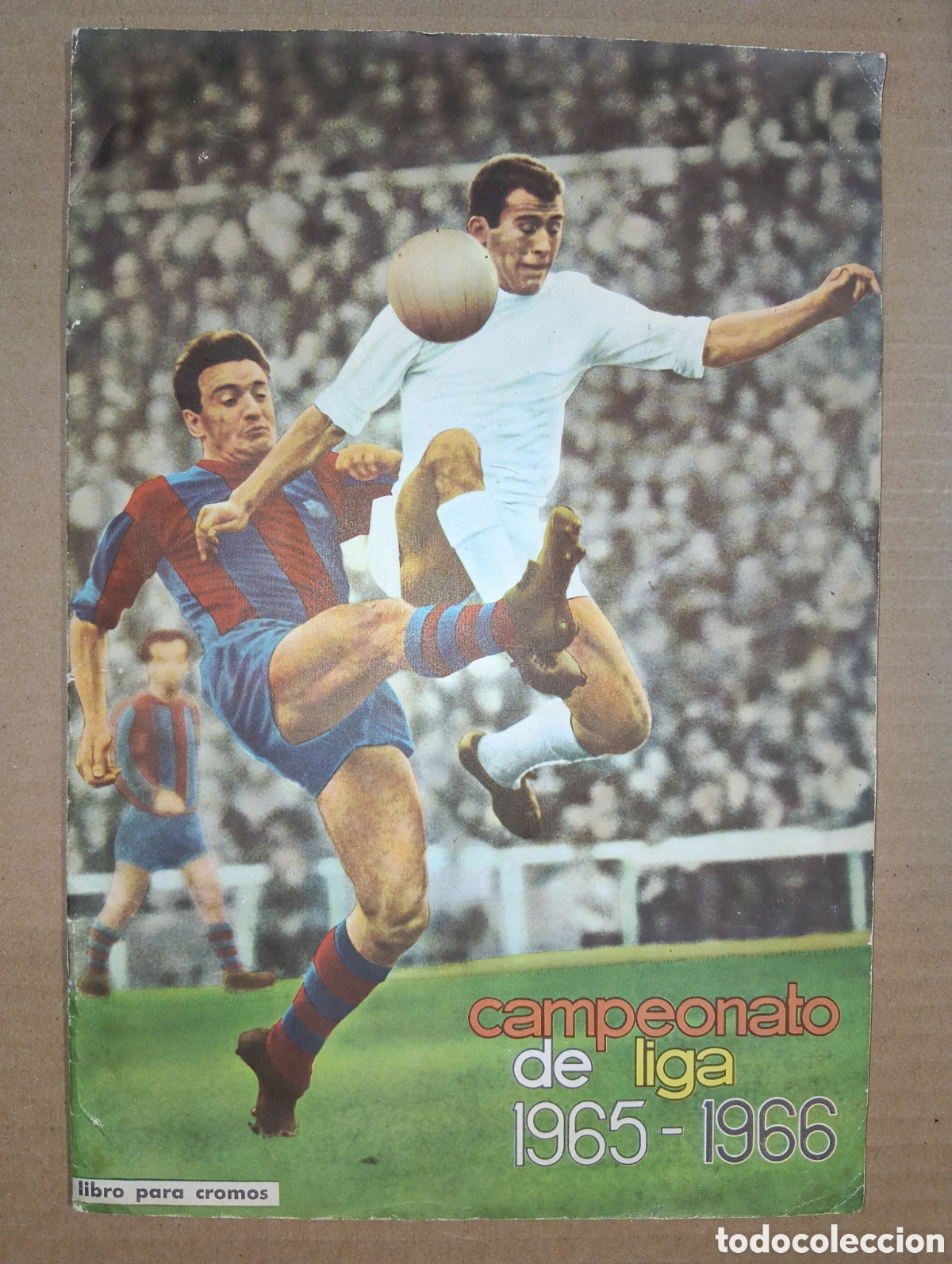 &Aacute;lbum de f&uacute;tbol completo: &Aacute;LBUM COMPLETO 1965 1966 65 66 DISGRA