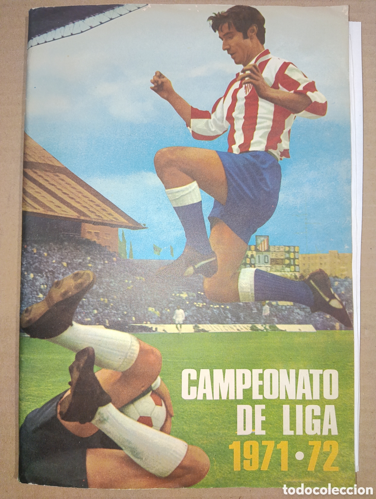 &Aacute;lbum de f&uacute;tbol completo: &Aacute;LBUM COMPLETO 1971 1972 71 72 CON POSTER CENTRAL DISGRA