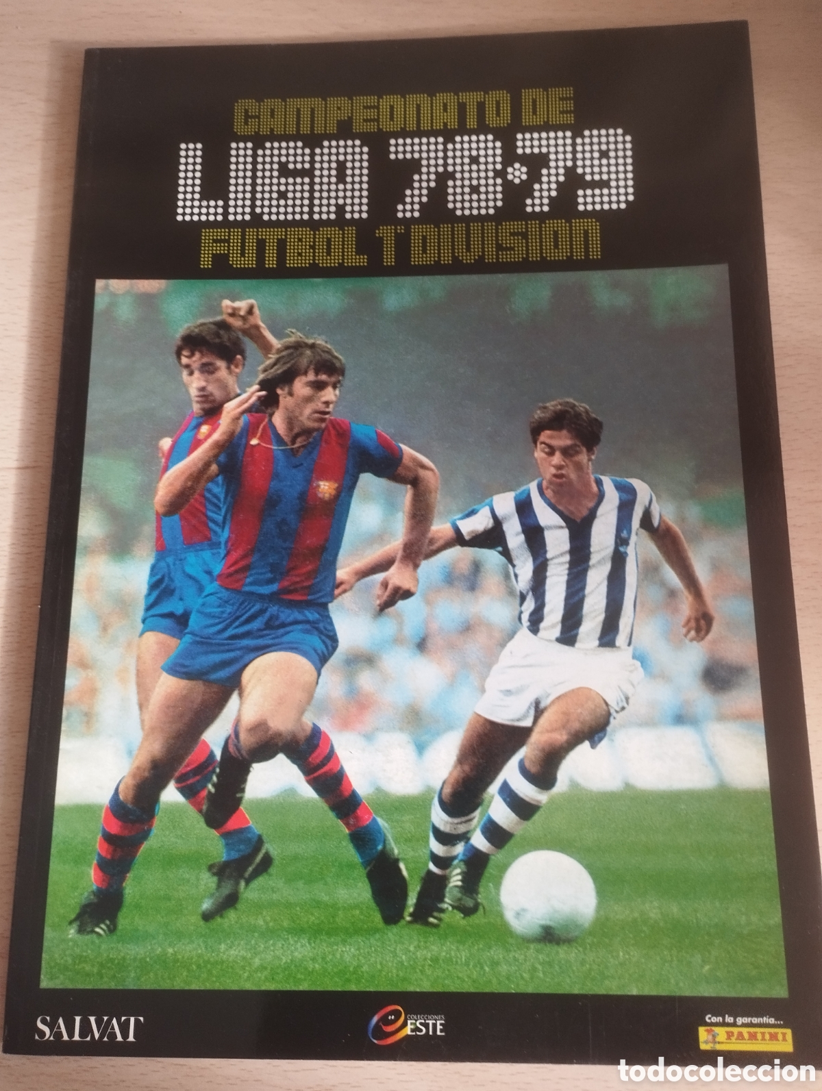 &Aacute;lbum de f&uacute;tbol completo: ALBUM FUTBOL LIGA 78-79 PANINI SALVAT FASCIMIL
