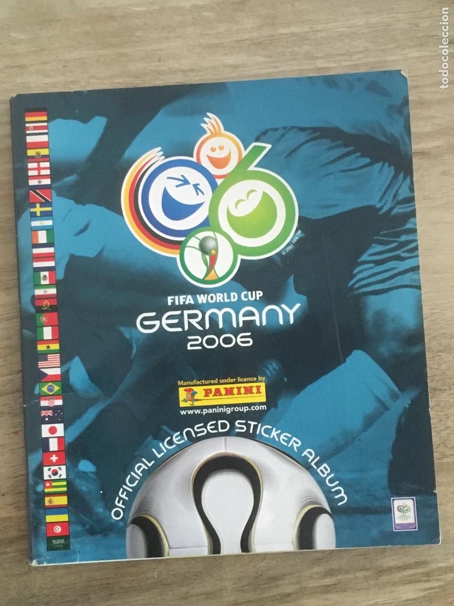 &Aacute;lbum de f&uacute;tbol completo: GERMANY 2006 MUNDIAL ALEMANIA PANINI ALBUM CROMOS COMPLETO muy buen estado